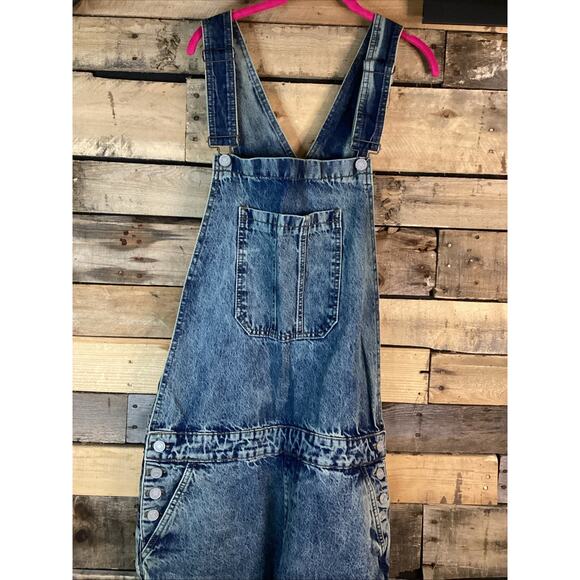Boohooman Men’s Tall Straight Leg Dungaree Overalls Size 36 - Picture 3 of 6